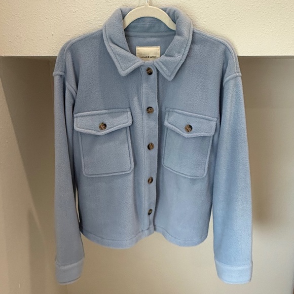 NWOT Thread & Supply Blue Auria Jacket (Size M) - Picture 6 of 9